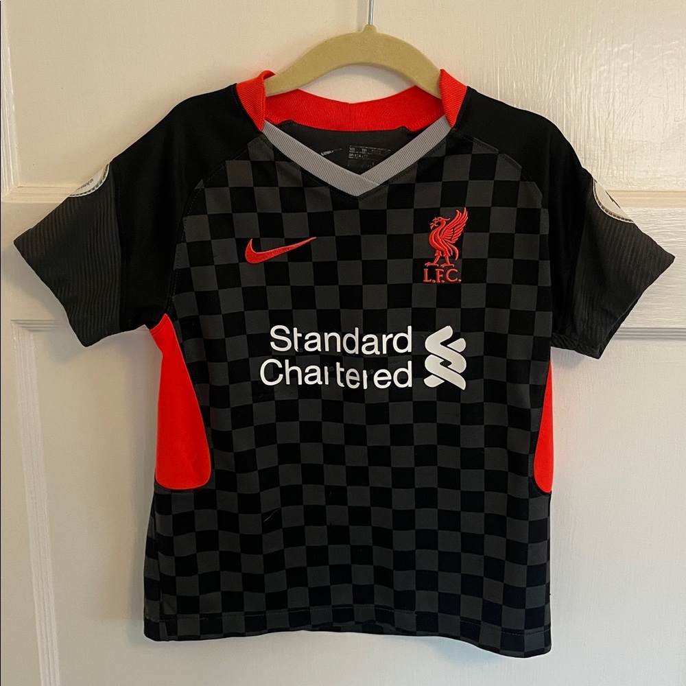 Liverpool F.C. 20/21 Nike Thiago Away Jersey| boys Size extra small